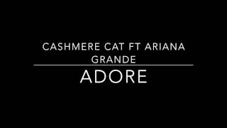 Cashmere Cat ft Ariana Grande - Adore Empty Arena