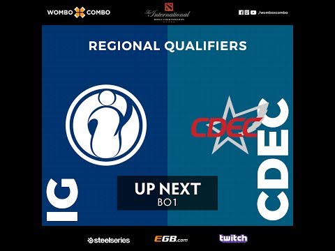 IG vs CDEC | The International 8 China Qualifiers