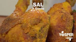 Pollo al estilo KFC, la receta original del Coronel Sanders.