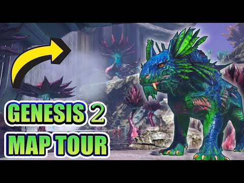 Ark Genesis Part 2 Map Tour | Quick Tour of New Biomes!