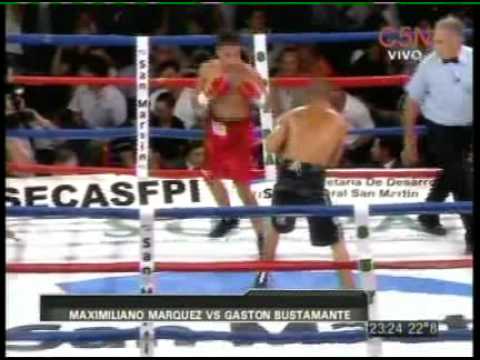 MAXIMILIANO MARQUEZ vs GASTON BUSTAMANTE - FULL FIGHT - PELEA COMPLETA