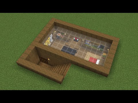 Shock Frost - Minecraft - How to build an Underground Base House