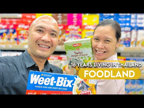 🇹🇭 Compras de supermercado no Supermercado Big Expat da Tailândia, Foodland Terminal 21 Pattaya