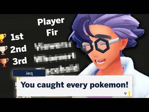 How I speedran the Scarlet Pokédex Day 1