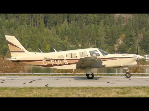 Video: Piper Turbo Saratoga SP Landing and Exterior View