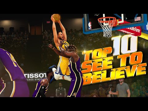 10 CRAZY Plays You Have To See To Believe - NBA 2K21 TOP 10 Plays Of The Week #5
