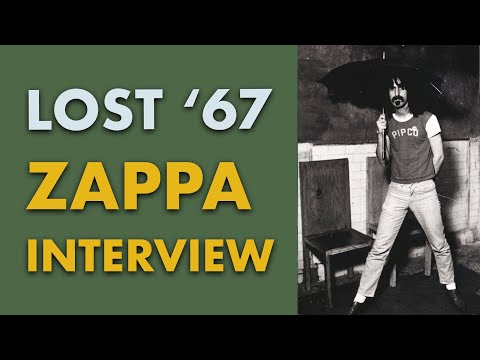Lost Frank Zappa college radio interview from 1967