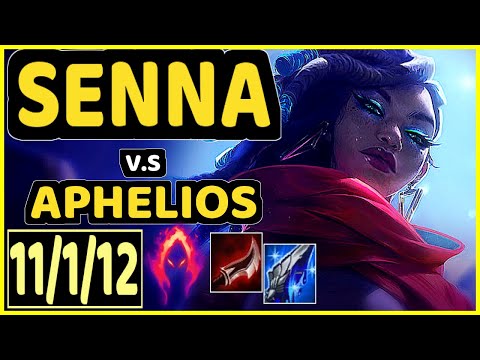 DREAM (SENNA) vs APHELIOS - 11/1/12 KDA BOTTOM ADC GAMEPLAY - OC Ranked GRANDMASTER