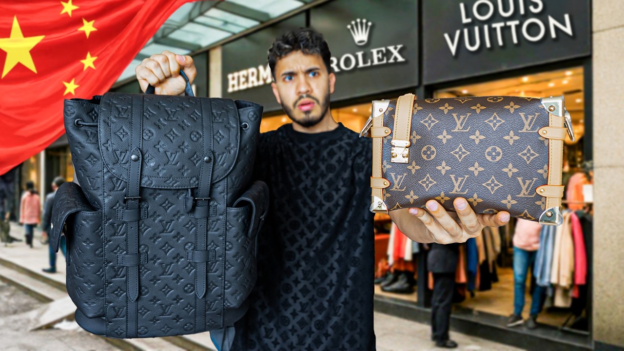 Entré al MERCADO de COPIAS LUJOSAS en CHINA 🇨🇳