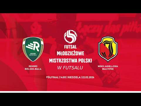 Skrót meczu: Rekord Bielsko-Biała - Jagiellonia Białystok | MMP w Futsalu U19 Mielec 2026