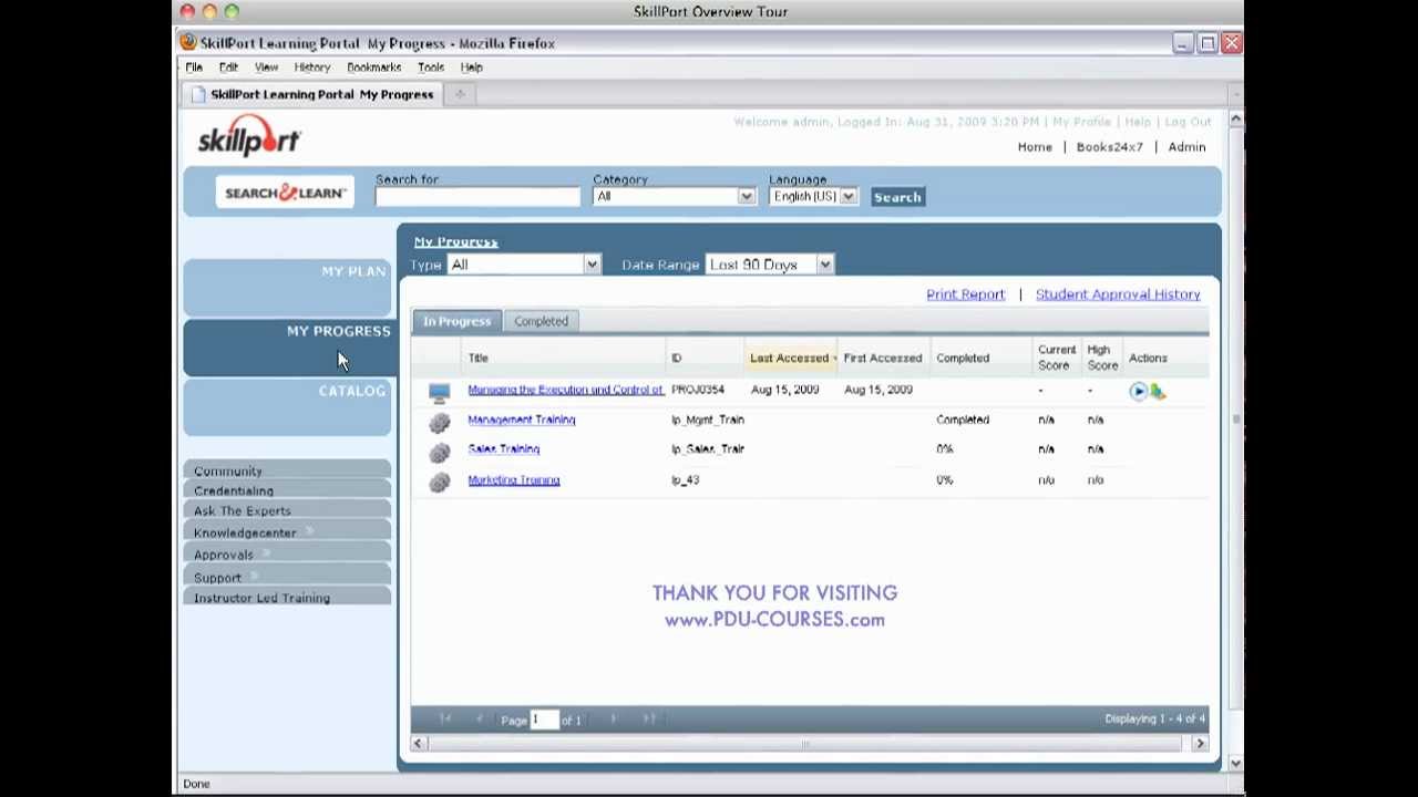 PDU Platform Guided Tour
