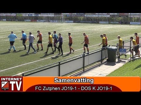 Samenvatting FC Zutphen JO19-1 - DOS Kampen JO19-1 (0-3)