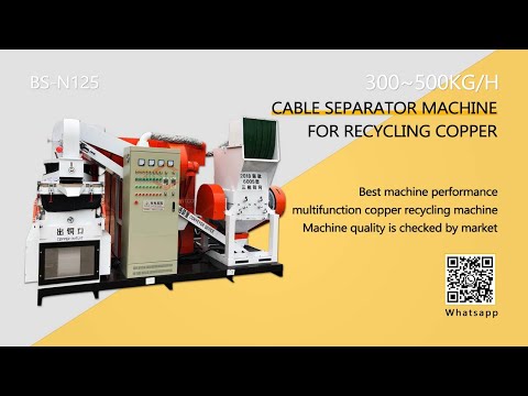 Automatische Trennmaschine für Draht- und Kupferkabel mit einer hohen Trennrate von 99,9 % für das