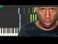 Tyler The Creator Where The Flower Blooms Synthesia Piano Tutorial