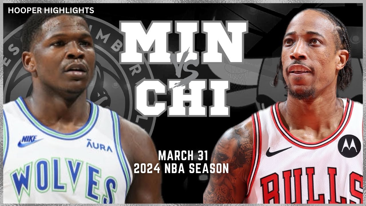 01.04.2024 | Minnesota Timberwolves 101-109 Chicago Bulls