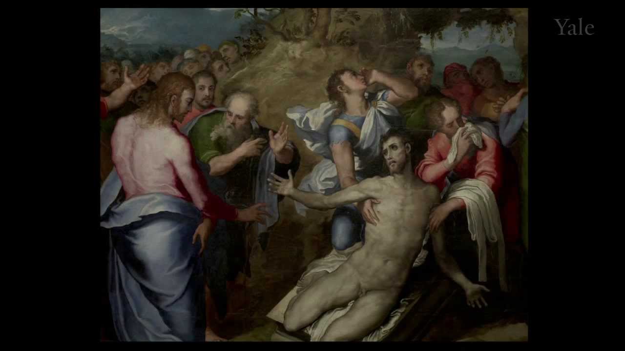 Marco Pino's The Resurrection of Lazarus