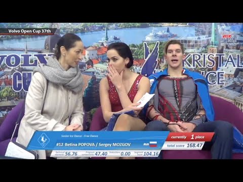 Betina POPOVA / Sergey MOZGOV - Volvo Open Cup 37th - Senior Ice Dance - FD  - November 08, 2018