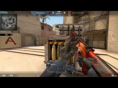 CS GO POV   Renegades AZR vs OpTic mirage @ ESL Pro League S4