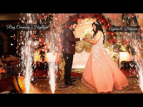 Ring Ceremony  Highlights  2023  I   Anjum &  Bhawna   I Panchkula  I  The Wedding Films  Chandigarh
