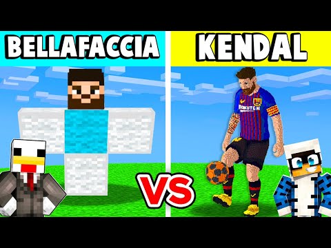 CHI COSTRUISCE MEGLIO MESSI SU MINECRAFT VINCE