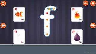 ABC Tracing with Lowercase Letters & Flashcards GAMEPLAY (I OWN NOTHING, CREDIT2VERY1.)