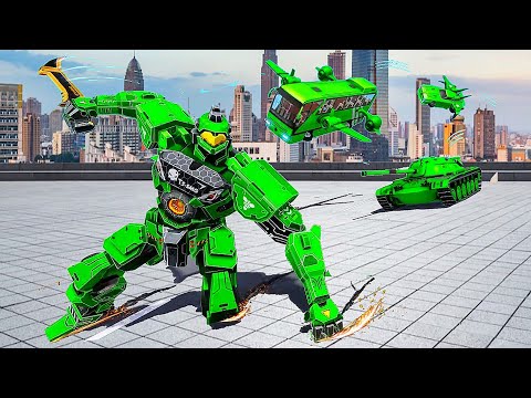 Army Bus Robot Transform Battle: Multi Robot Transforming - Android GamePlay