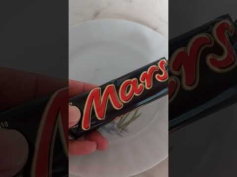 MARS CHOCOLATE #asmr #satisfying #yummy #short #viral #mars