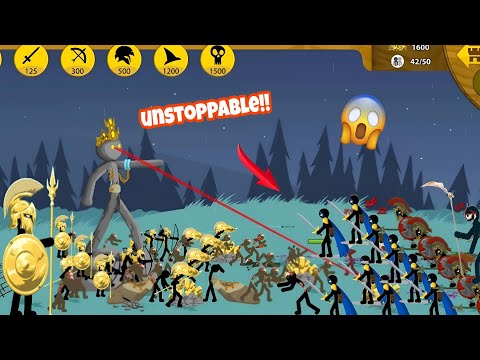 NEW Golden Faction MODDED Giants Are UNSTOPPABLE!  - Stick War Legacy Mods