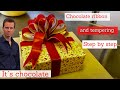 How to temper cocoa butter and chocolate for chocolate decorations