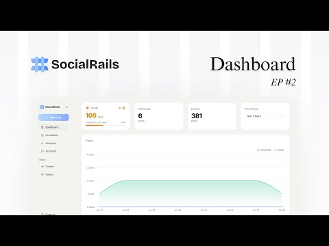 SocialRails video preview