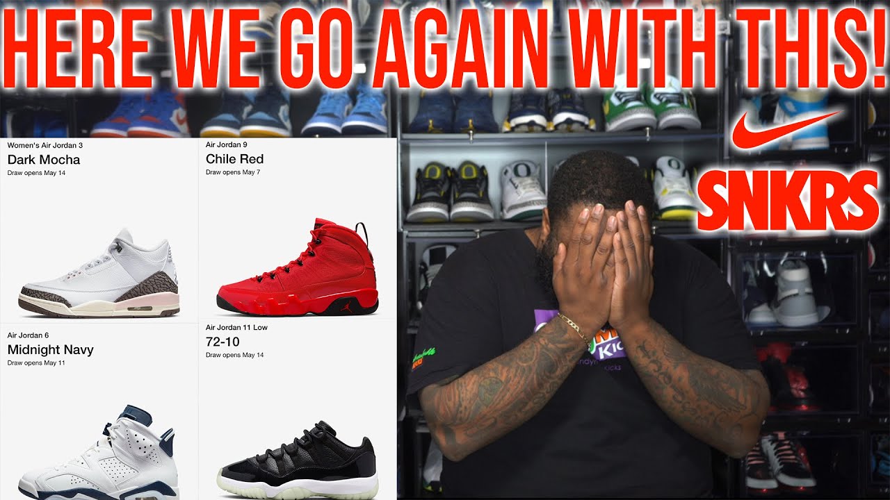 NIKE SNKRS APP BACK ON THIS BS! GOOD LUCK COPPING HEAT SNEAKERS🍀