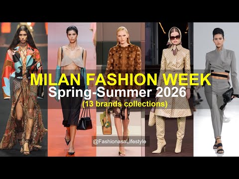 Milan Fashion Week: 13 Brands Shaping Spring 2026 Style✨👗