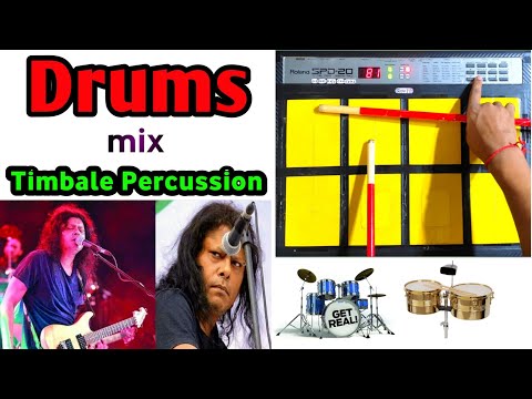 New Drums mix Timbale Percussion Patch | James Guru | Spd20 & Spd20x | Octapad music |