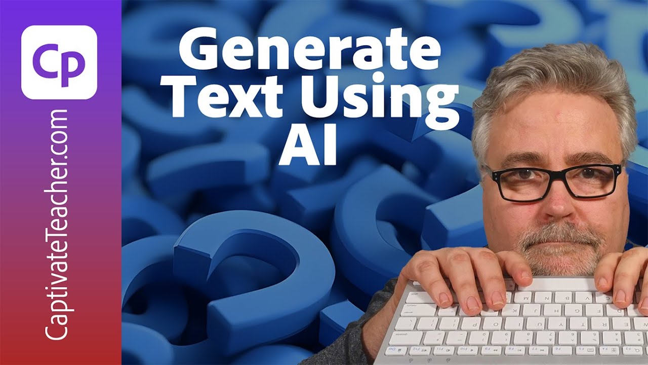 Adobe Captivate 13: How to Generate Text with AI