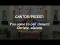 Penitential Rite ( Mass of Light - 2010 Revision) | Instrumental