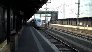 preview picture of video '[HD] German ICE high-speed trains at Limburg Süd station'