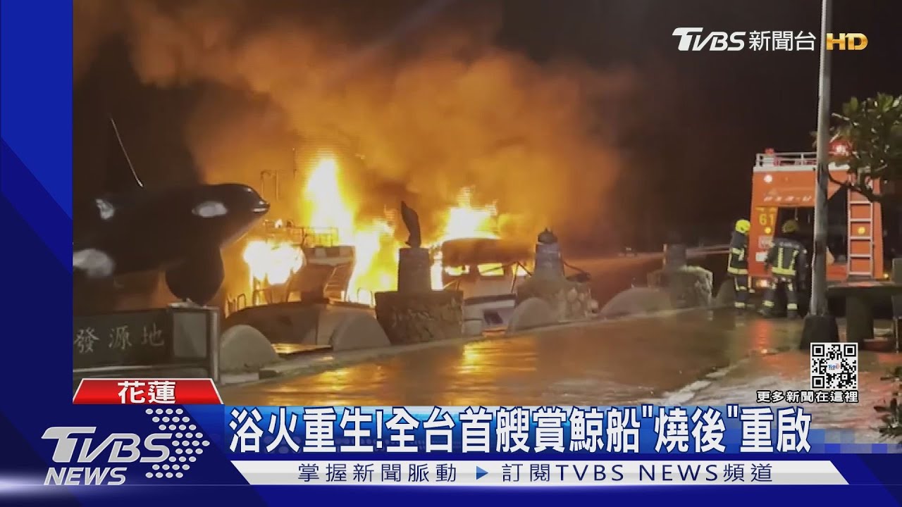 浴火重生!全台首艘賞鯨船「燒後」重啟
