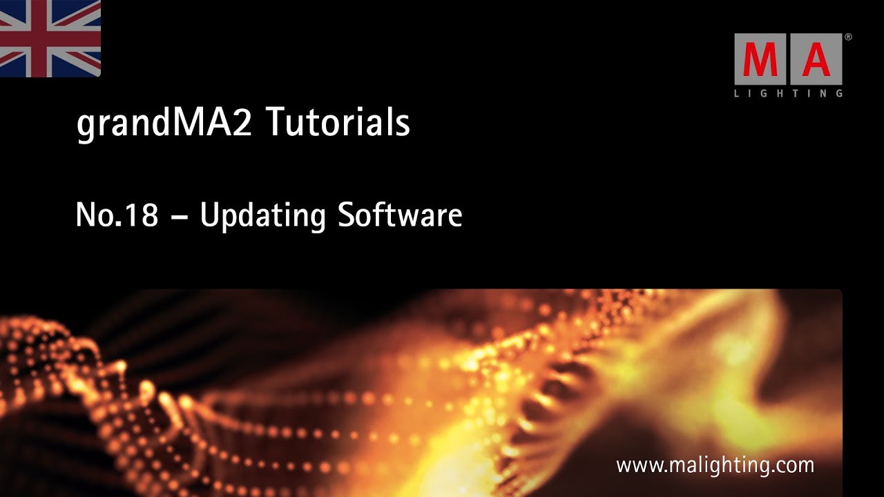 grandMA2 | Tutorial No.18 [EN] | Updating Software