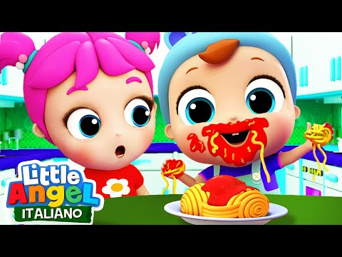 Le Regole del Bon Ton 🍴🍝 Cartoni Animati con Gianni Piccino - Little Angel Italiano