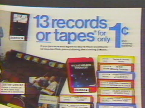 1979: Columbia House mail-order club commercial