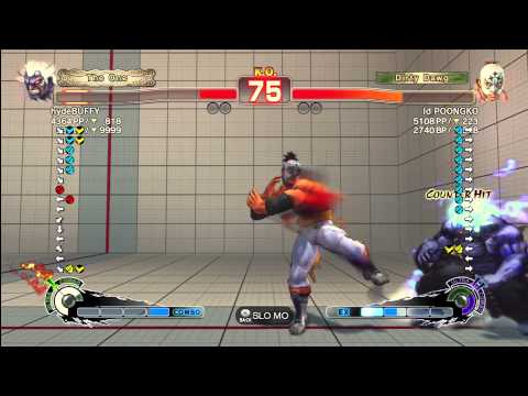 hydeBUFFY [Oni] vs Id POONGKO [El-Fuerte] SSF4 Arcade Edition