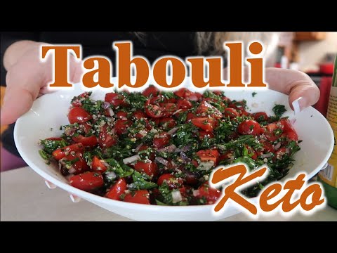 Tabouli Salad (DELICIOUS Tabbouleh) with Keto friendly options | Heart healthy, natures' vitamins