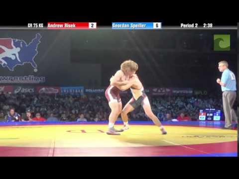 75 KG SF - Andy Bisek (Minnesota Storm) vs. Geordan Speiller (Florida Jets)