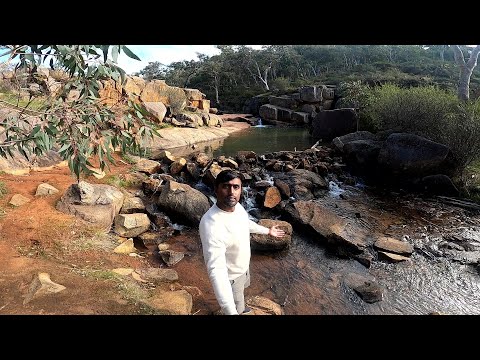 Natural swimming pool | Adventurous walking trail in Kalamunda national park | Rocky pool