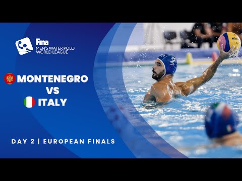 Re Live Day 2 | Men's Water Polo World League 2022 - European Finals: MONTENEGRO - ITALY