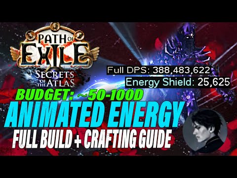 Perfected Animated Energy Blades, Best Build I've Ever Played - POE 3.26 Full Build+Crafting Guide