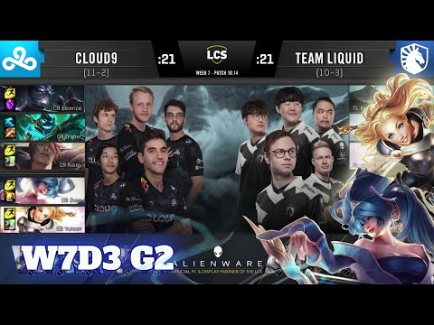 Cloud 9 vs Team Liquid | Week 7 Day 3 S10 LCS Summer 2020 | C9 vs TL W7D3