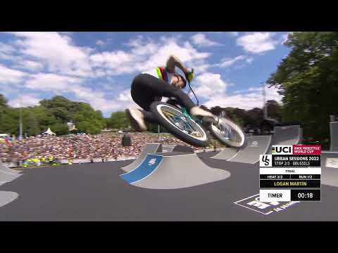 Logan Martin | 2nd place - UCI BMX Freestyle Park World Cup Men Final | BRUX Presented by FISE