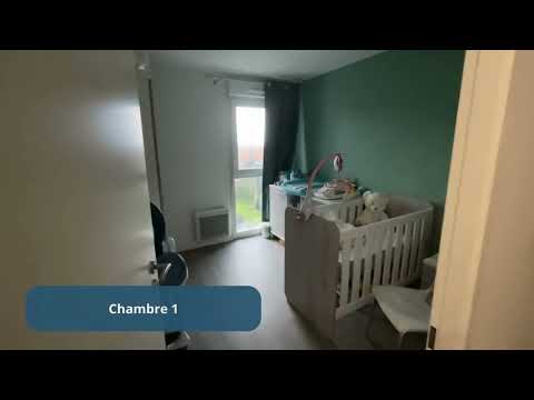 Lys Lez Lannoy, appartement T3 avec loggia de 5 m²