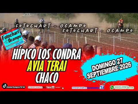 HÍPICO LOS CONDRA -AVIA TERAI . CHACO- Resumen de la Reunión del 27/09/2026